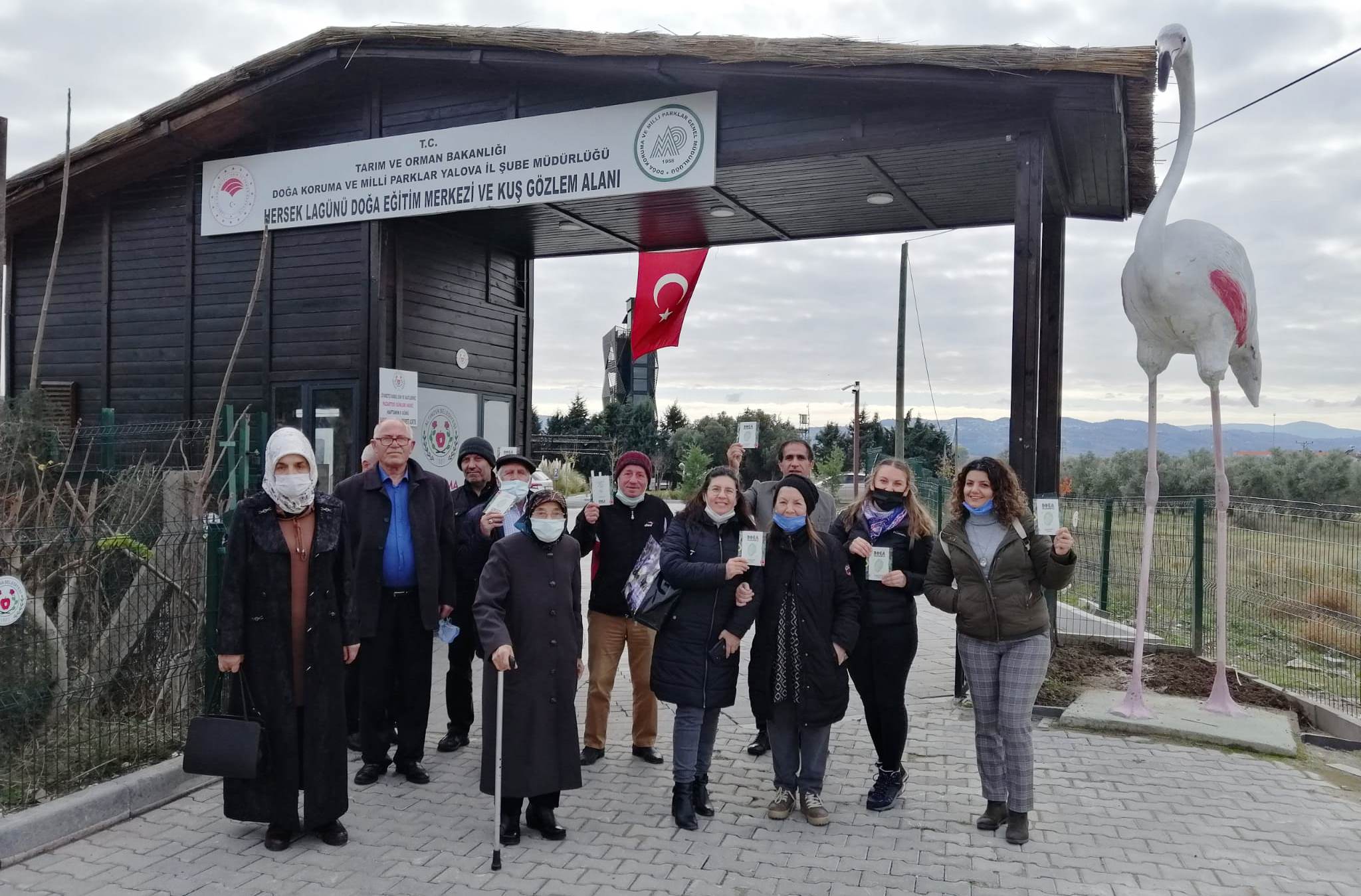 Huzurevi sakinleri, Hersek Lagünü’nü gezdi