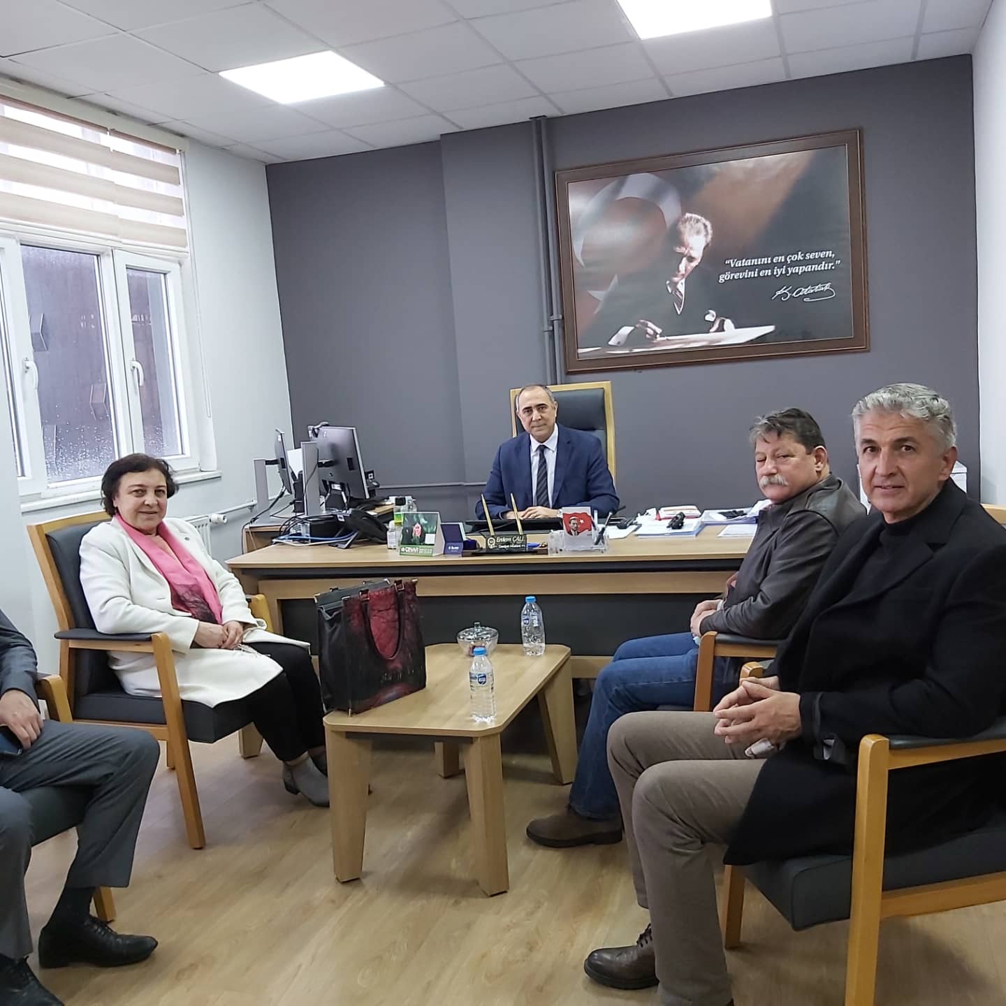 DÜNYA İNSAN HAKLARI GÜNÜ’NDE PROTOKOLÜ ZİYARET ETTİLER