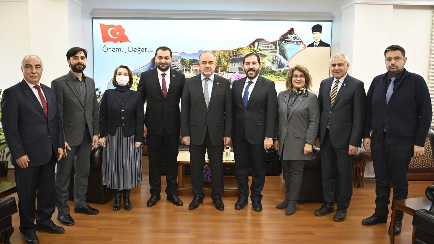 KENT KONSEYLERİ BİRLİĞİ TOPLANTISI TERMAL’DE TOPLANDI