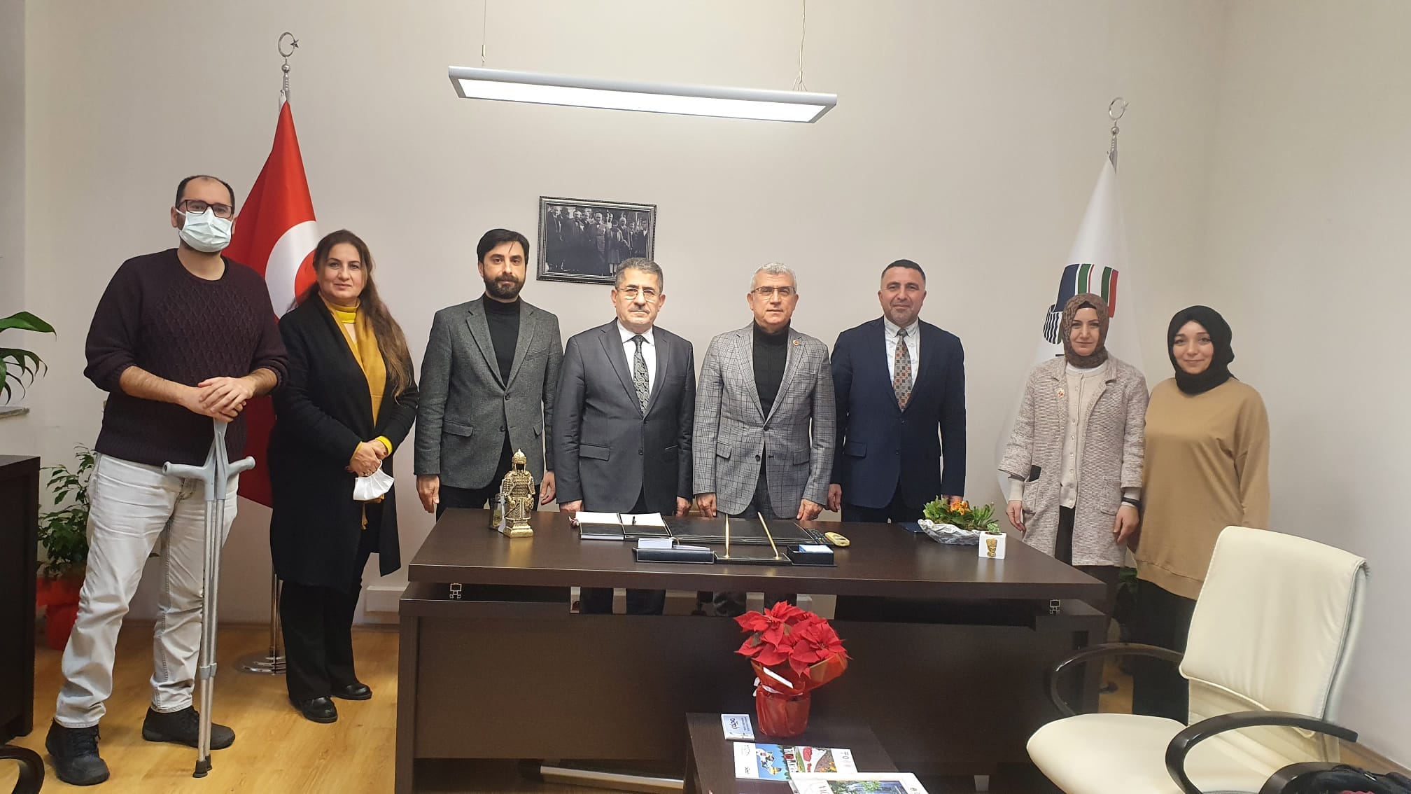 Rektör Cebeci’den Yalova Kent Konseyi’ne ziyaret