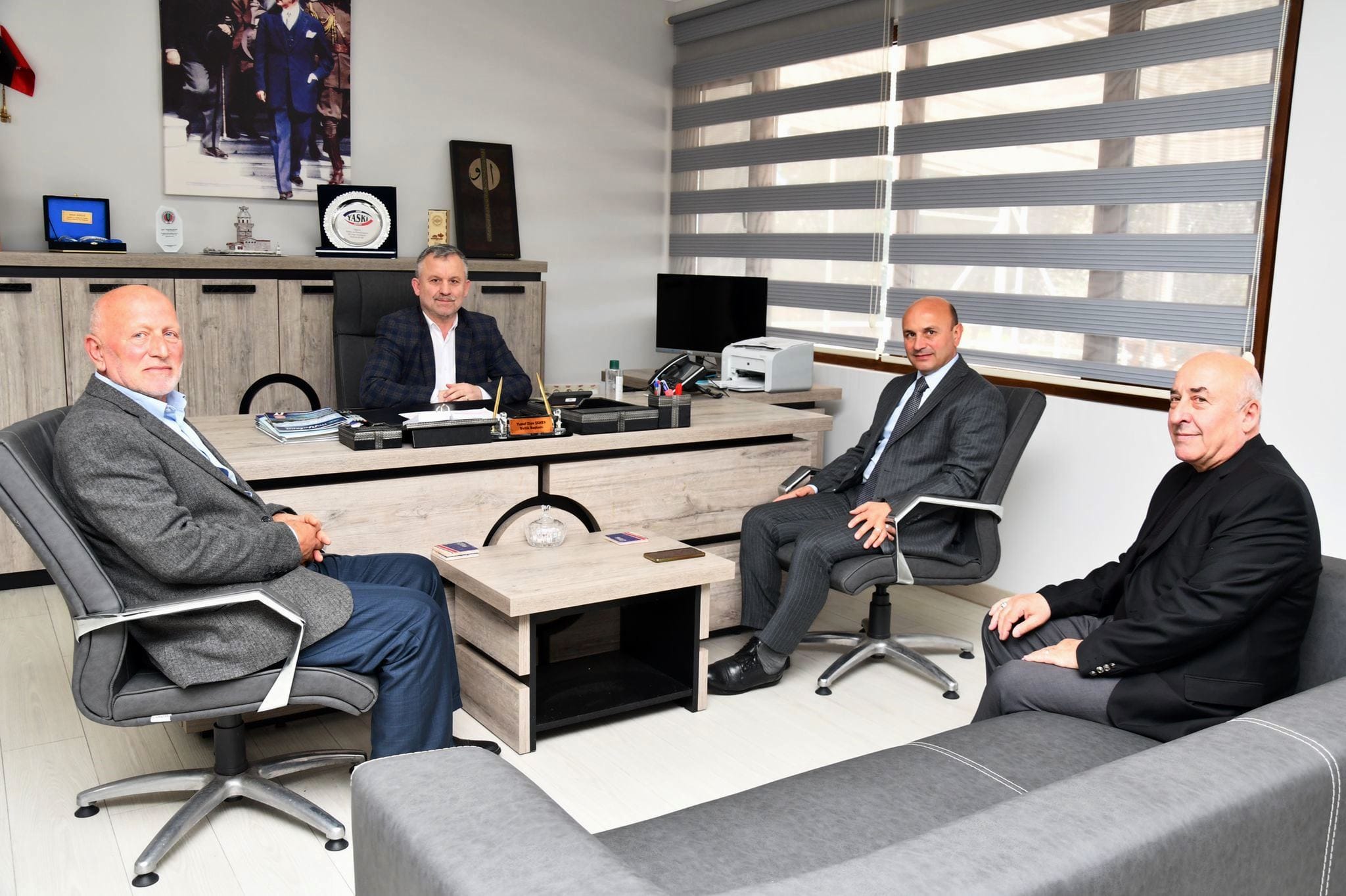 SU BİRLİĞİ BAŞKANINA ZİYARET