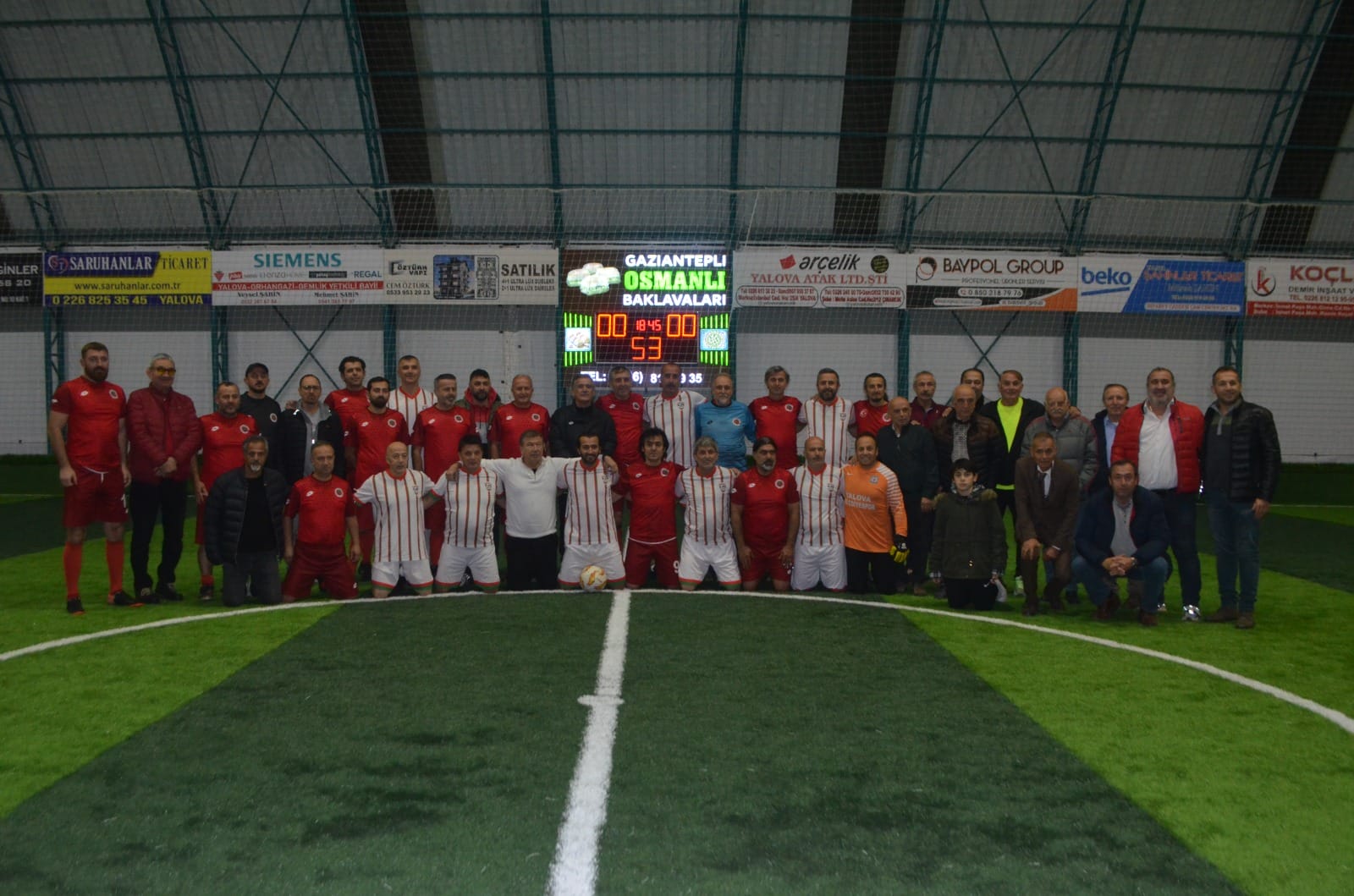 ESKİ AVRUPA GOL KRALI TANJU ÇOLAK, AÇILIŞA KATILDI!