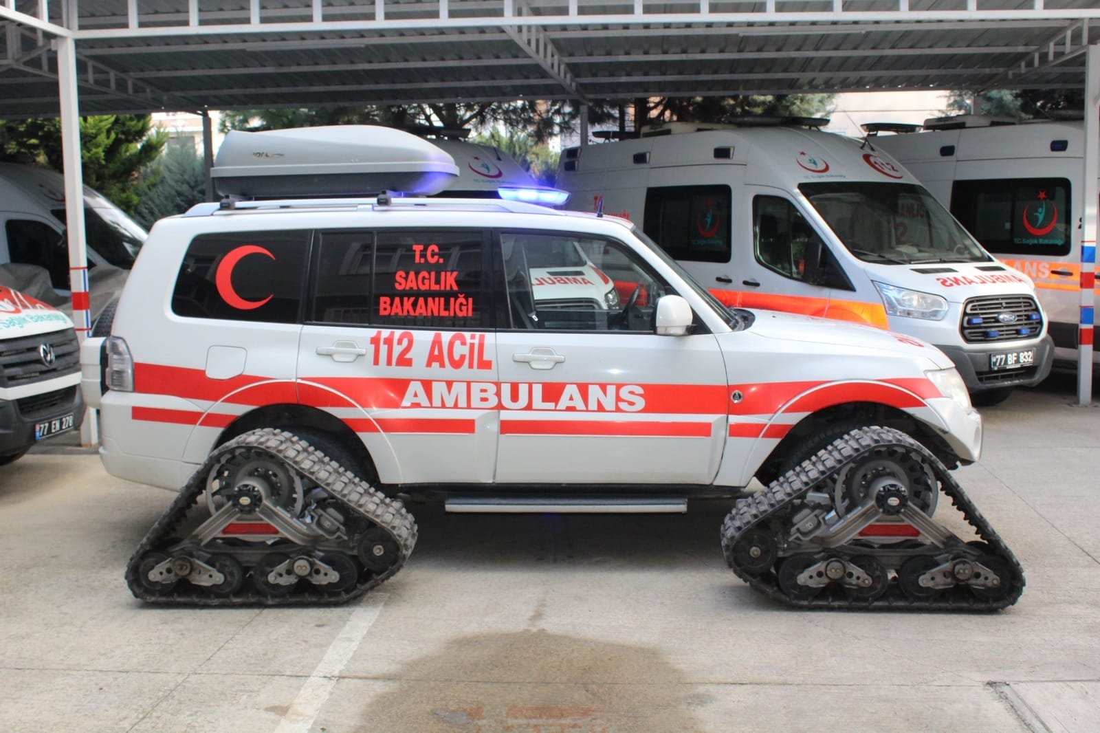 YALOVA’YA YENİ 4X4 AMBULANS