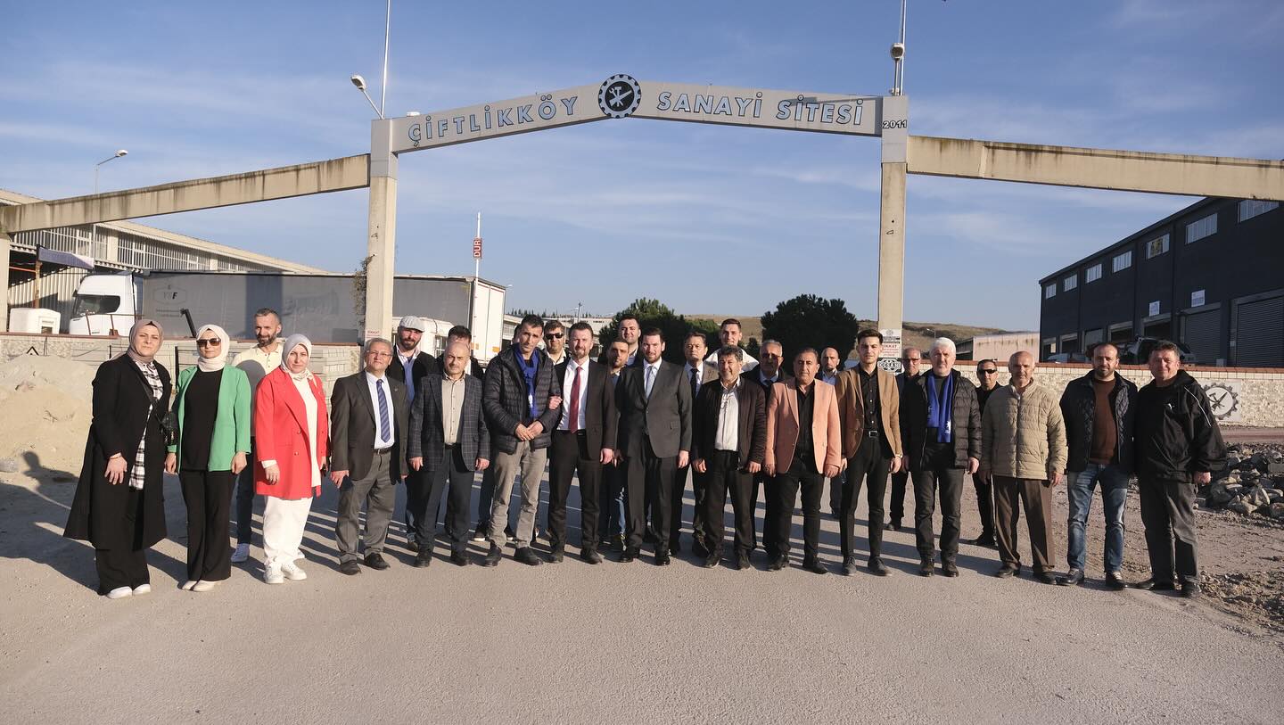 RECEP HACI SANAYİ ESNAFIYLA BULUŞTU