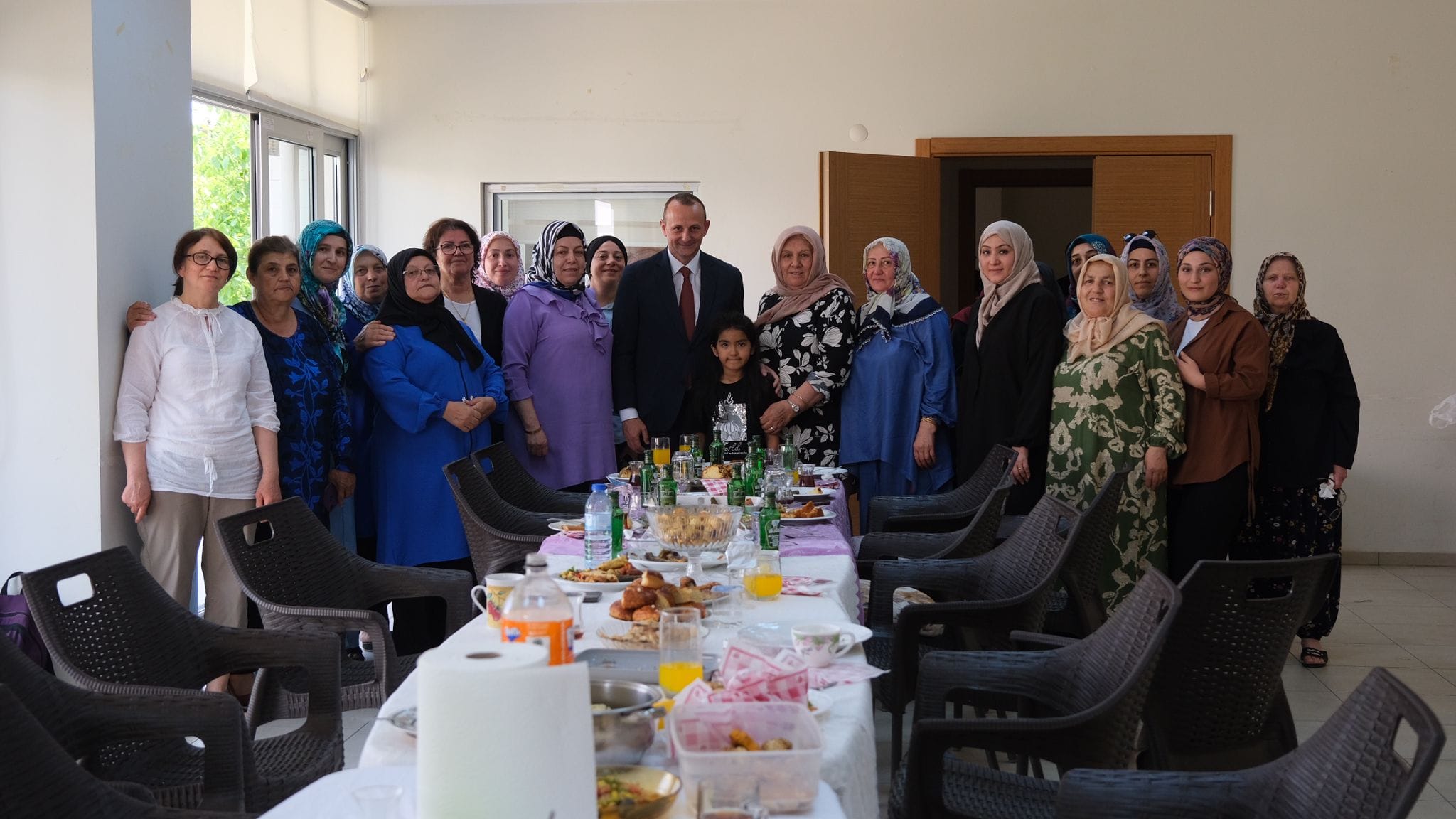 Başkan Yele Dikiş Kursiyerlerini Ziyaret (1)