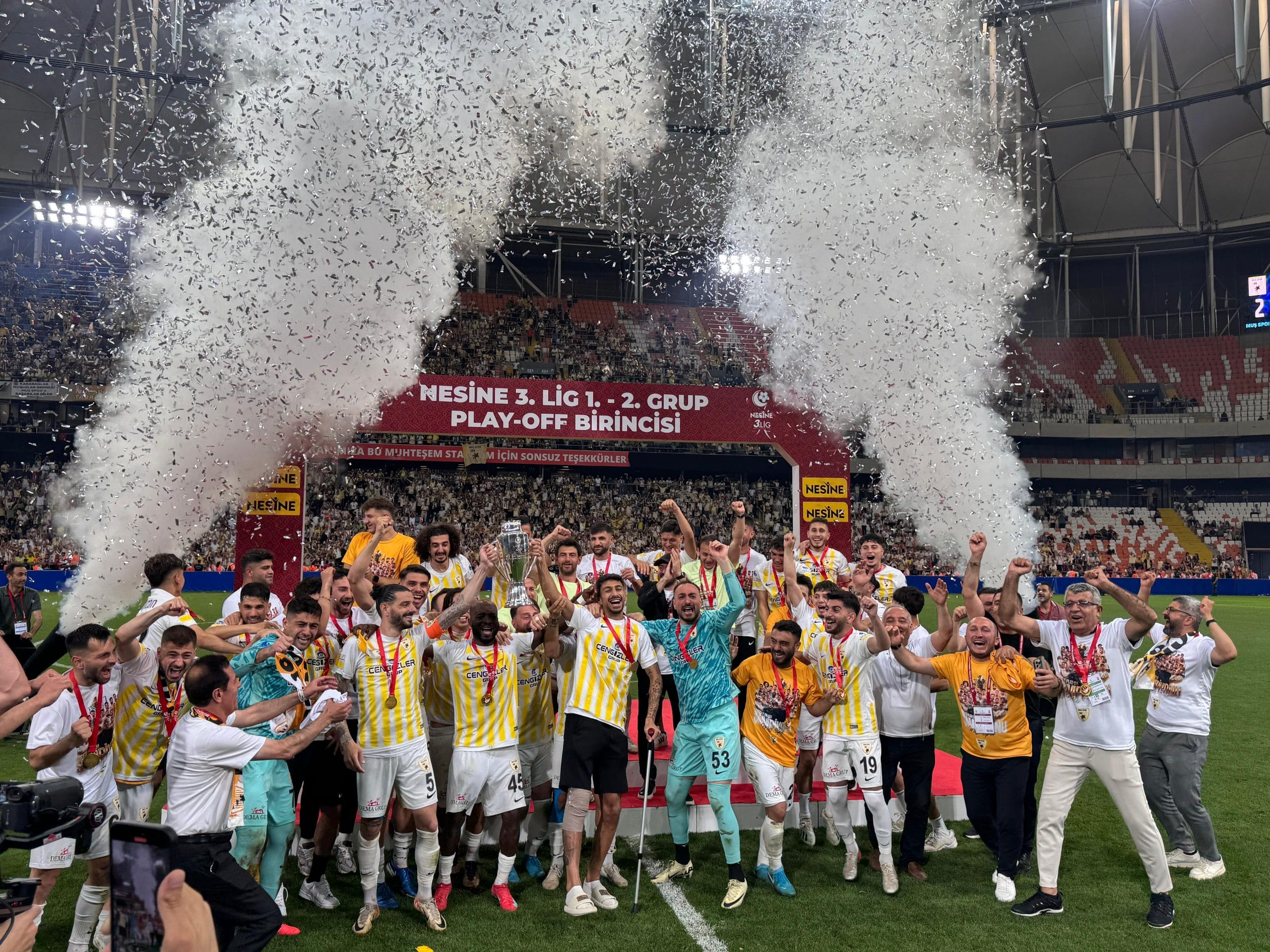 ESKİ YALOVASPORLU, MUŞSPOR’DA ŞAMPİYONLUK YAŞADI (1)