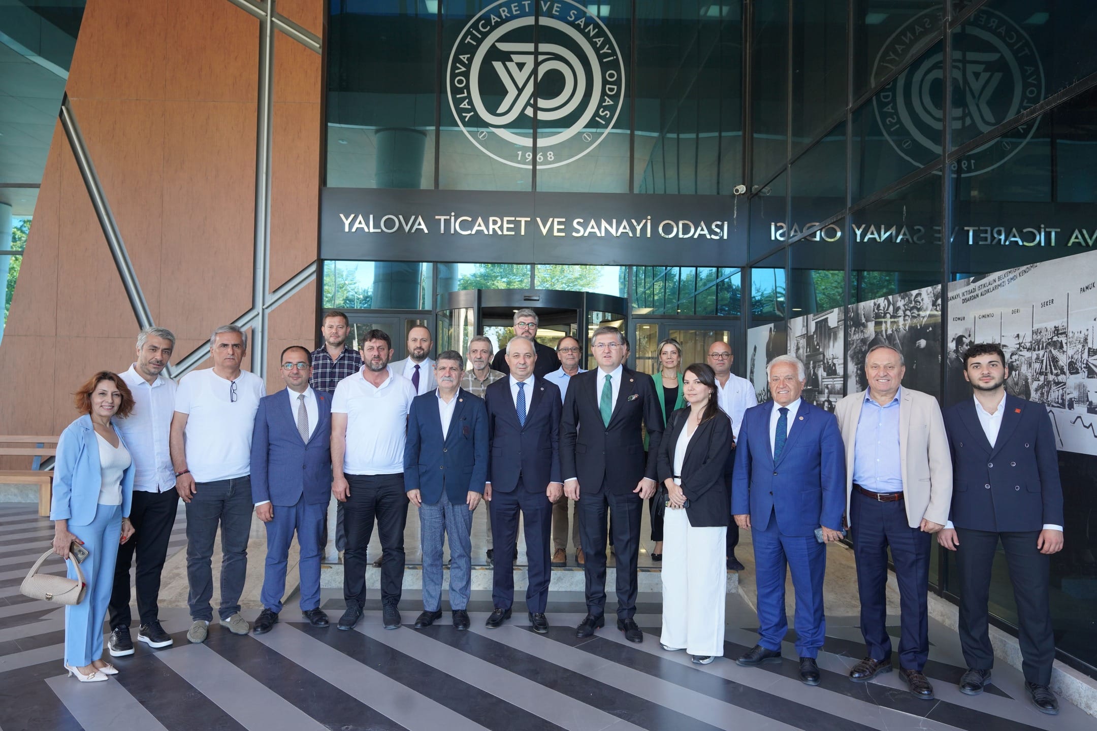 CHP HEYETİNDEN YTSO’YA ZİYARET