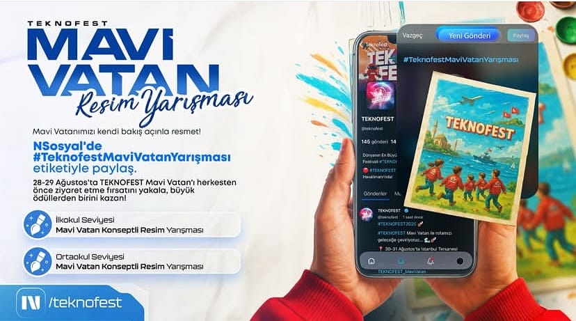 “MAVİ VATAN RESİM YARIŞMASI” DÜZENLENECEK