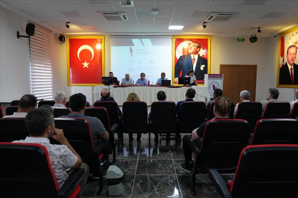 KAP HAZIRLIK ÇALIŞMALARI TOPLANTISI GERÇEKLEŞTİRİLDİ