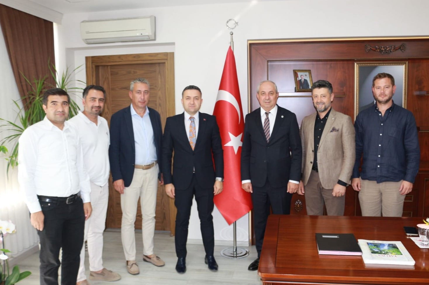 YTSO’DAN MÜDÜR İLMEÇ’E ZİYARET