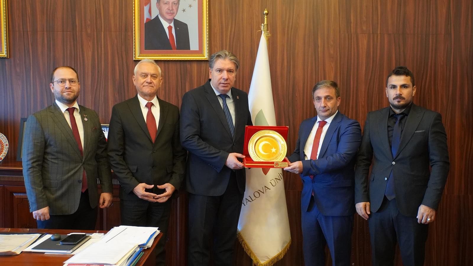 SENDİKA HEYETİNDEN BAHÇEKAPILI’YA ZİYARET