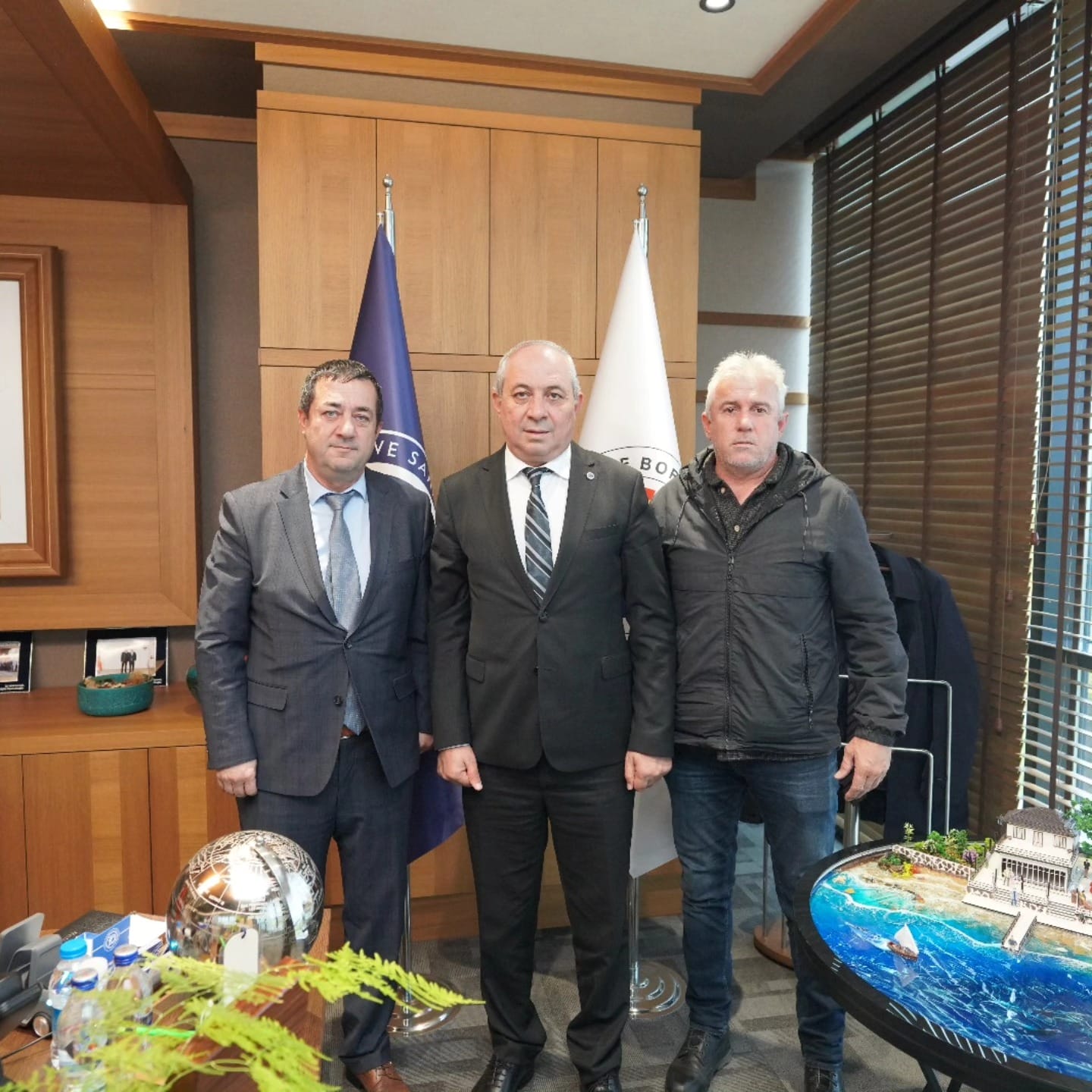 CANBAY VE ÇOBAN’DAN YTSO’YA ZİYARET