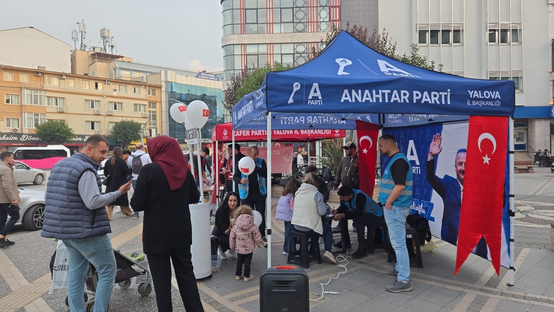 ANAHTAR  PARTİ’DE ÜYE ÇALIŞMALARINA YOĞUN İLGİ