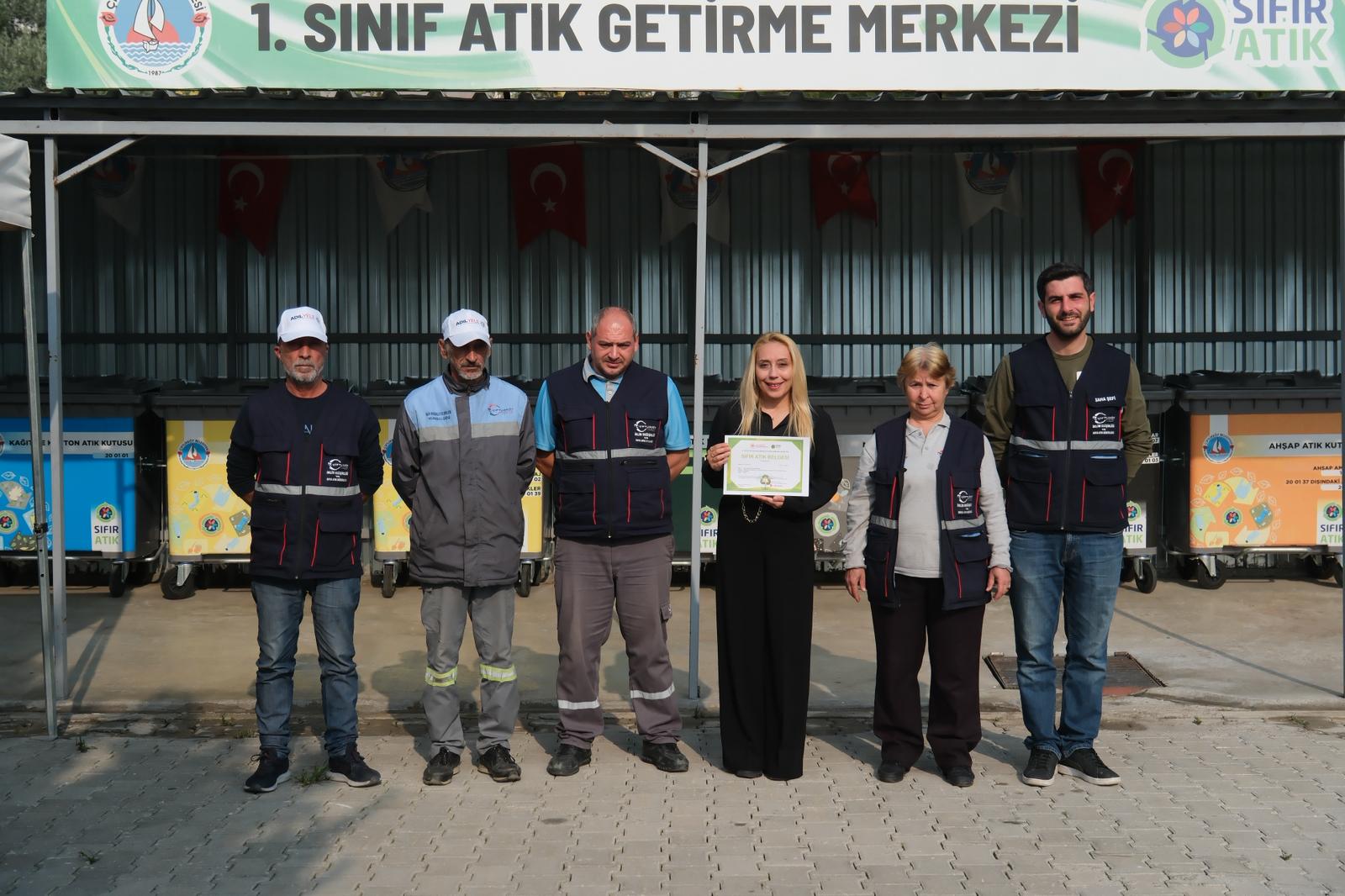 SIFIR ATIK’TA ÖRNEK İLÇE ÇİFTLİKKÖY